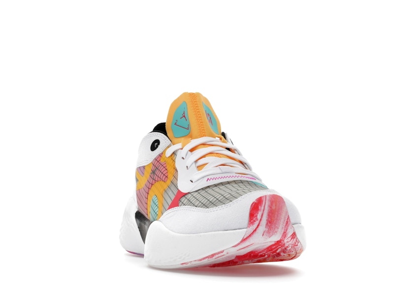 Jordan Delta 3 Nitro Low Luka Doncic White Black Dynamic Turquoise