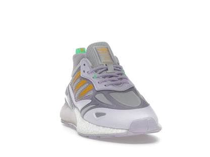 adidas ZX 2K Boost 2.0 Purple Tint Semi Solar Gold Matte Silver (Women's)
