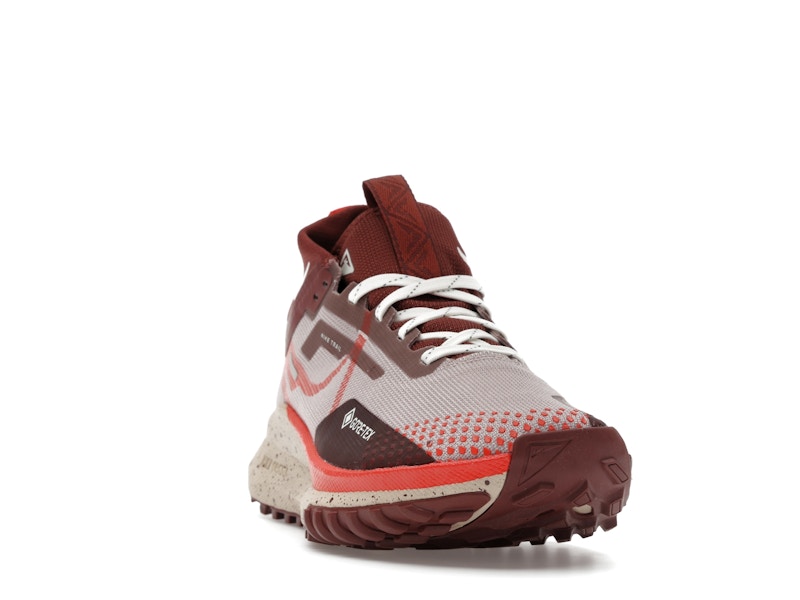 Nike React Pegasus Trail 4 Gore-Tex Diffused Taupe Dark Pony Sail Picante Red (Women's)