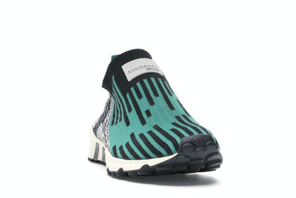 adidas EQT Support Sock Core Black Sub Green