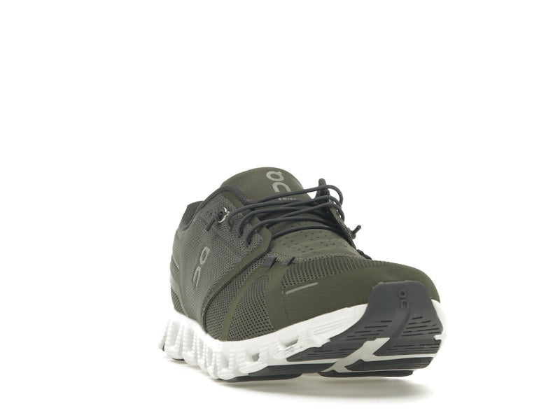 On Running Cloud 5 Olive Green White