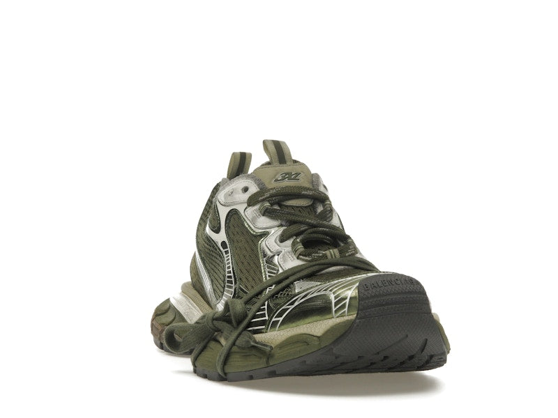 Balenciaga 3XL Dark Green Light Beige
