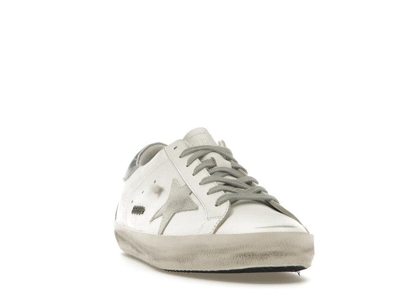 Golden Goose Super-Star White Silver