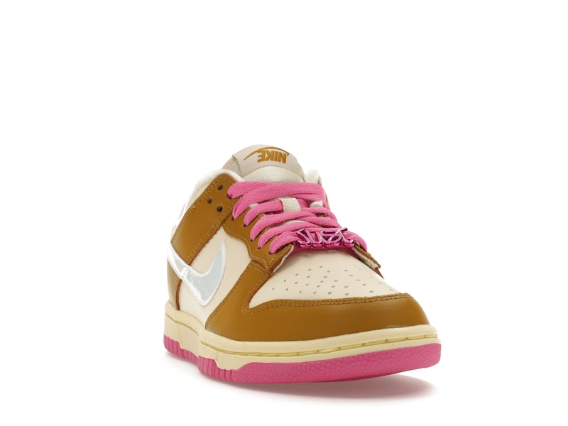 Nike Dunk Low SE Just Do it Bronzine Pink (Women's)