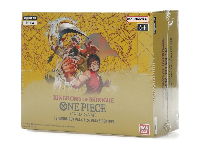 Bandai One Piece Card Game Kingdom of Intrigue Booster Box (OP-04)