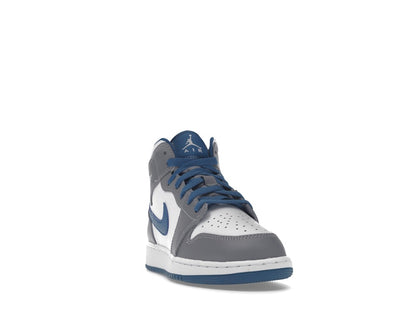 Jordan 1 Mid True Blue Cement (GS)