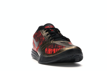 Nike KB Mentality Black Metallic Gold Chilling Red