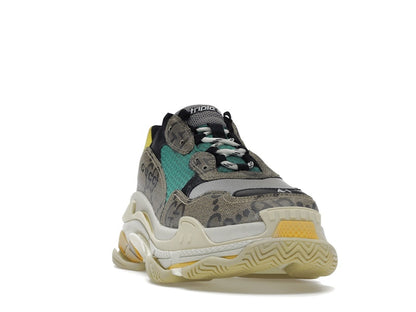 Gucci x Balenciaga The Hacker Project Triple S Beige Green Yellow