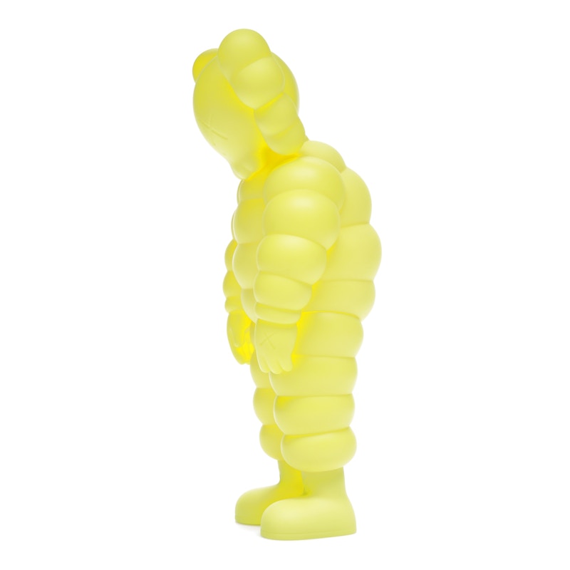KAWS What Party Vinyl Figure Yellow