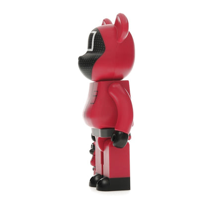 Bearbrick x Squid Game Guard (Square) 100% & 400% Set