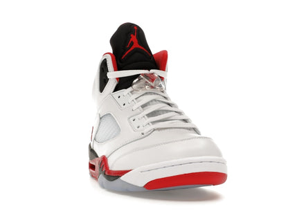 Jordan 5 Retro Fire Red Black Tongue (2025)