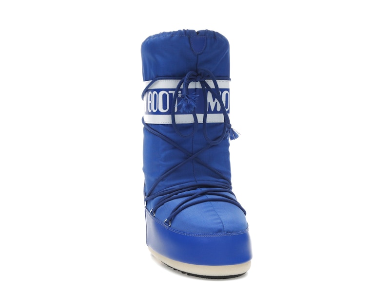 Moon Boot Icon Nylon Boot Electric Blue