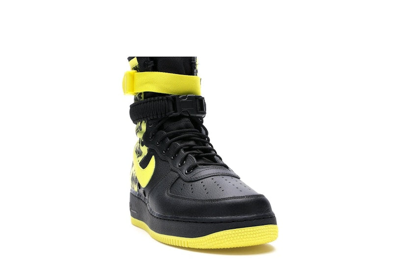 Nike SF Air Force 1 High Black Dynamic Yellow