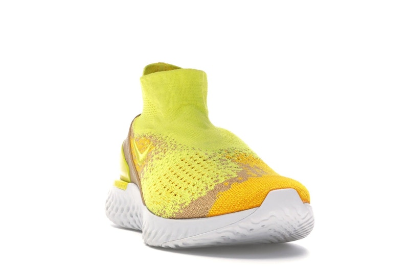 Nike Rise React Flyknit Sonic Yellow