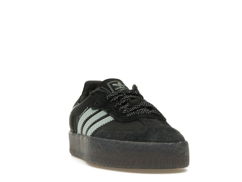 adidas Sambae Core Black Haze Green (Women's)