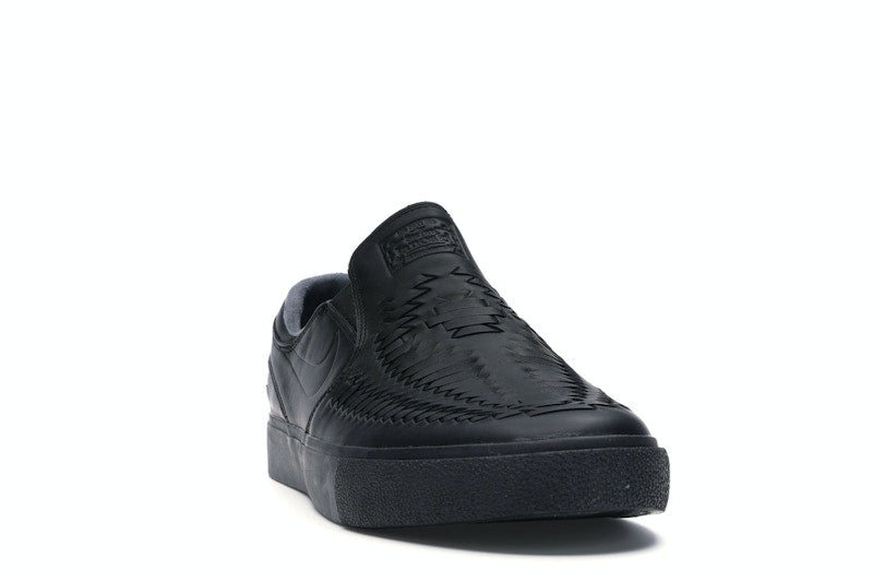 Nike SB Zoom Stefan Janoski Slip RM Crafted Woven Black