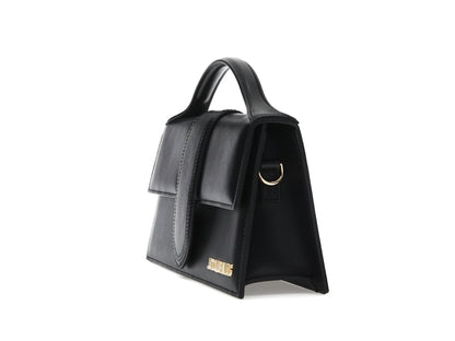 Jacquemus Le Grand Bambino Crossbody Strap Handbag Black