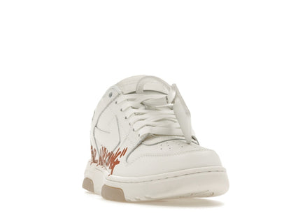 OFF-WHITE Out Of Office Low Tops For Walking Terracotta