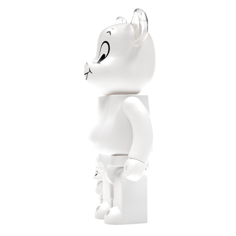 Bearbrick Casper the Friendly Ghost 100% & 400% Set White
