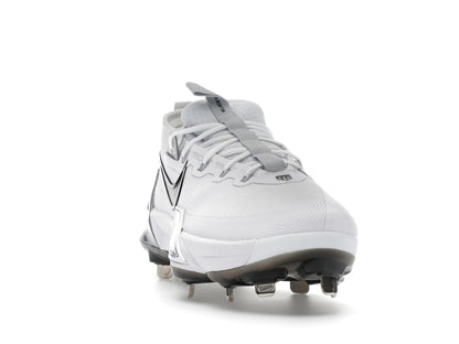 Nike Force Zoom Trout 9 Elite White Black Pure Platinum Metallic Silver