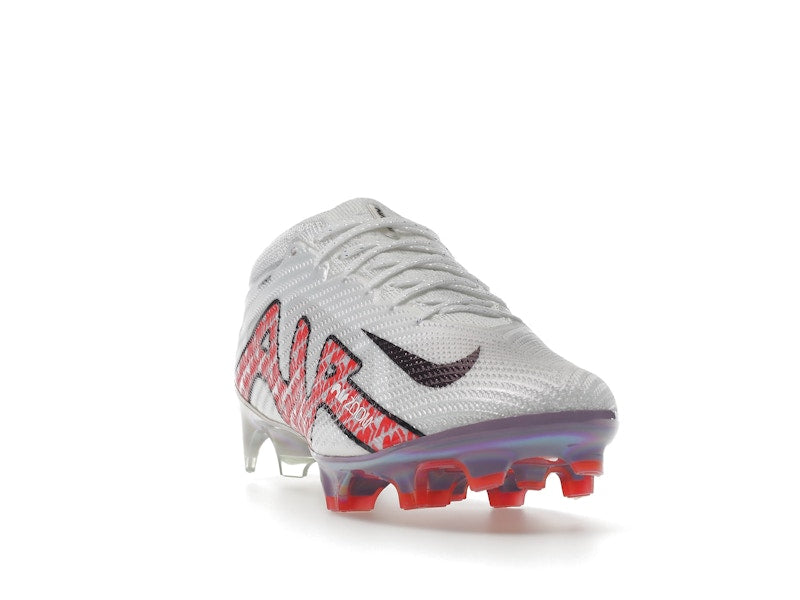 Nike Zoom Mercurial Vapor 15 Elite FG White Bright Crimson