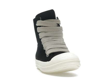 Rick Owens DRKSHDW Hollywood Jumbo Lace Puffer High Top Black Milk
