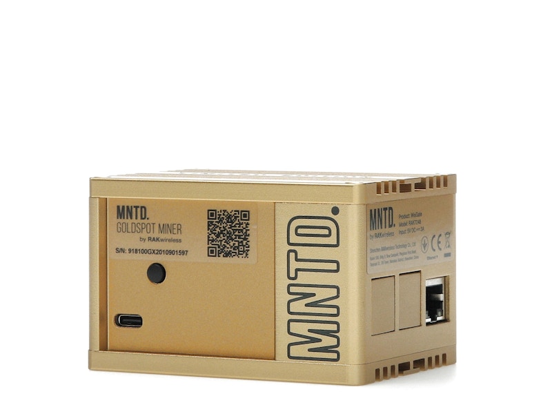 MNTD Helium Goldspot Miner (Limited Edition) 868 MHz UK Plug