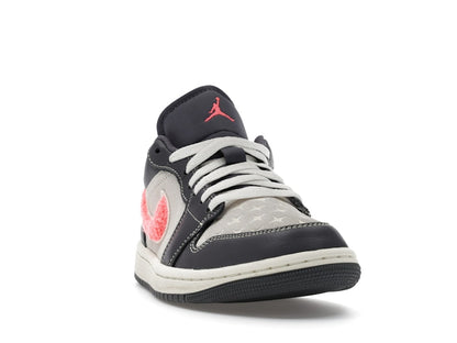 Jordan 1 Low Light Graphite Hot Punch (Women's)