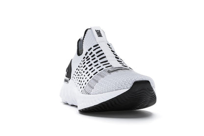 Nike React Phantom Run Flyknit 2 White Black