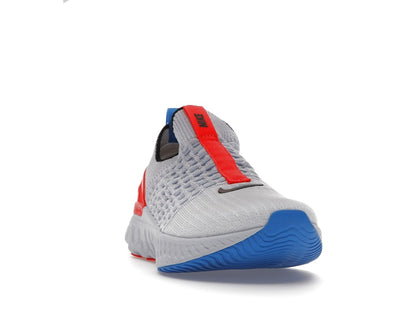 Nike React Phantom Run Flyknit 2 Football Grey Bright Crimson (Women's)
