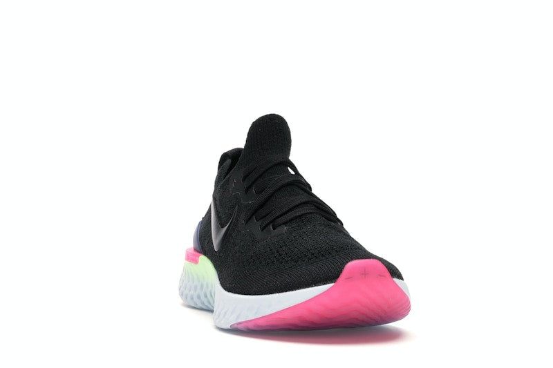 Nike Epic React Flyknit 2 Black Sapphire Hyper Pink (Women's)