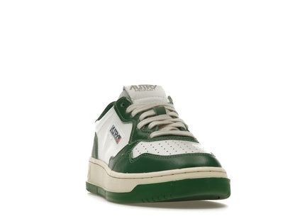 Autry Medalist Leather Low Green White
