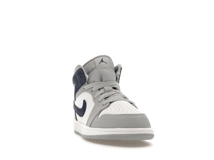 Jordan 1 Mid Wolf Grey Midnight Navy (PS)