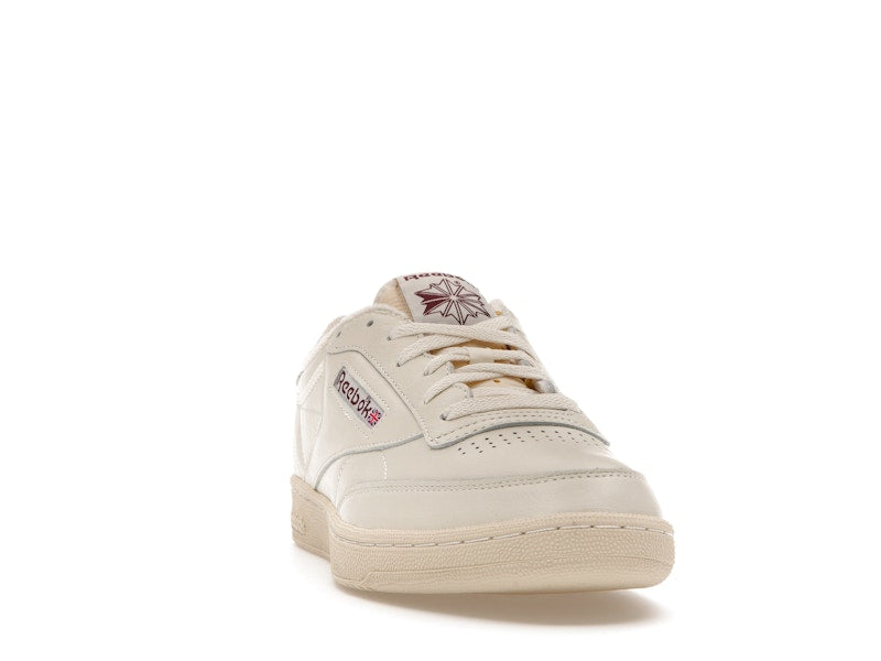 Reebok Club C 85 Chalk Alabaster Maroon