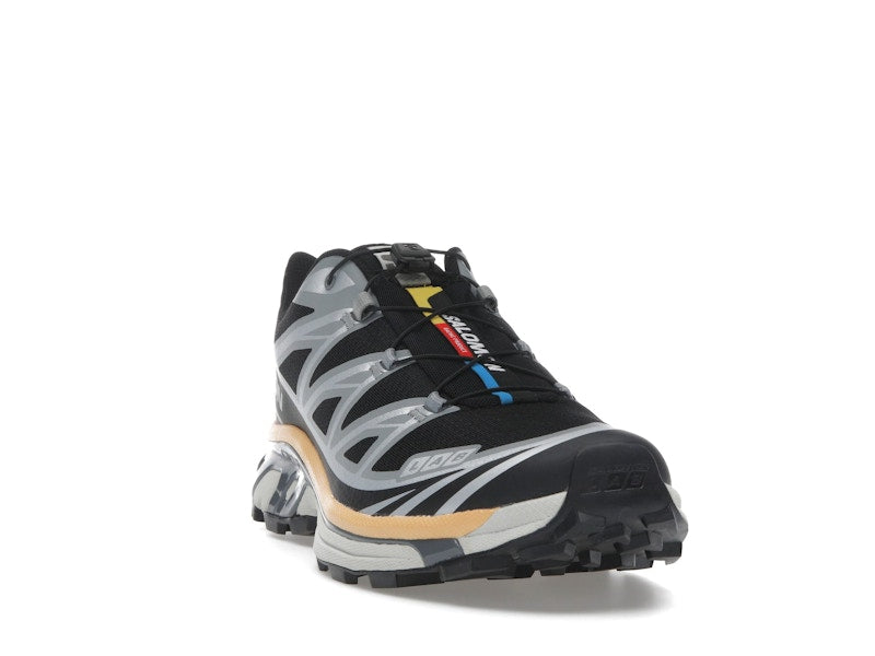 Salomon XT-6 Black Footwear Silver Warm Apricot