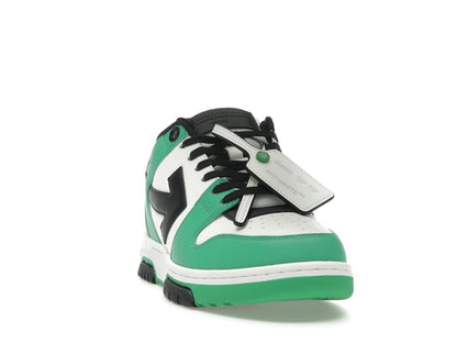 OFF-WHITE Out Of Office "OOO" Low Tops Green Black