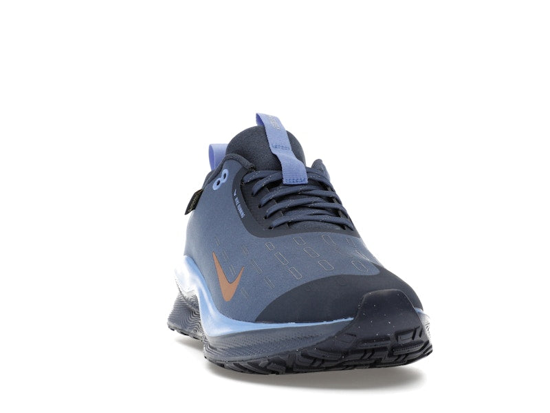Nike React Infinity Run 4 Gore-Tex Thunder Blue Diffused Blue Royal Pulse Metallic Red Bronze (Women's)