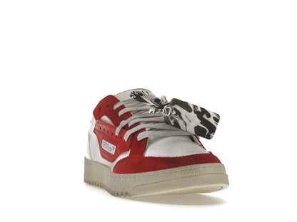 OFF-WHITE Vulcanized 5.0 Low Top White Red
