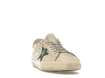 Golden Goose Super-Star Cream Green