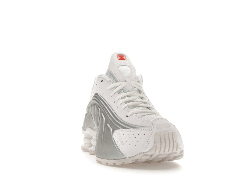 Nike Shox R4 White Metallic Silver (Women's)