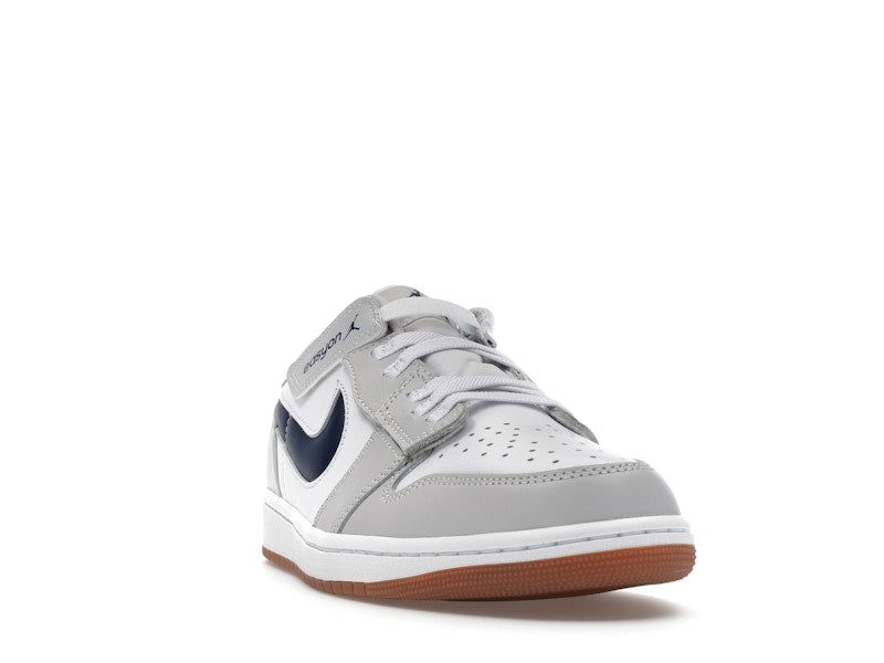 Jordan 1 Low EasyOn White Neutral Grey Gum Midnight Navy