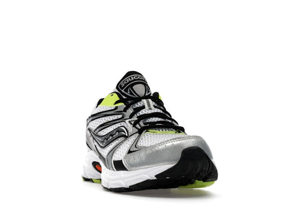 Saucony Grid Ride Millennium White Silver Lime Orange