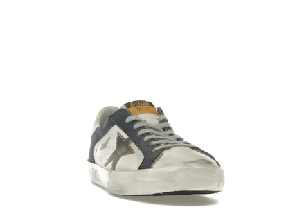 Golden Goose Super Star White Dark Blue Gun Metal