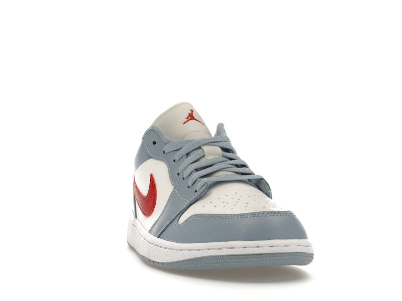 Jordan 1 Low Blue Whisper Dune Red (Women's)