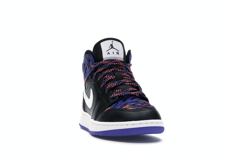 Jordan 1 Mid Multi-Color Tiger Stripe (GS)