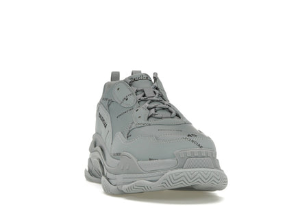 Balenciaga Triple S AllOver Logo Grey Black