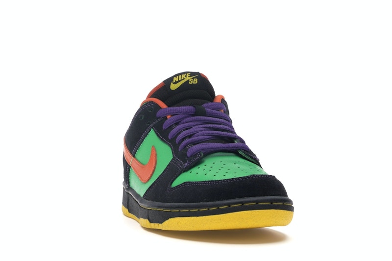 Nike SB Dunk Low Green Spark Hoop Orange