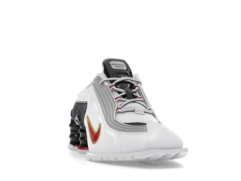 Nike Shox MR4 Mule Martine Rose Metallic Platinum Varsity Red (Women's)