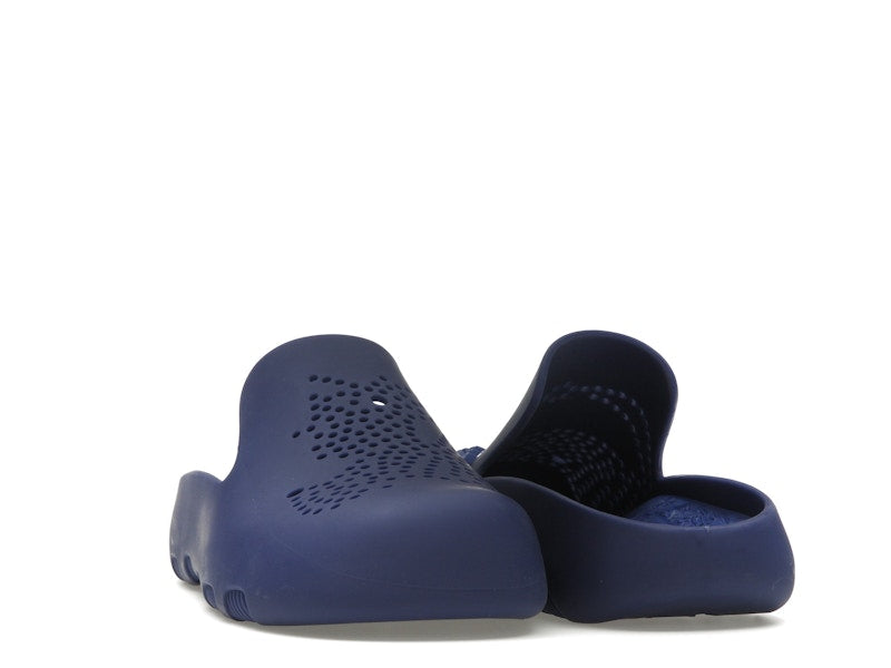 Burberry Stingray Perforated Slides Blue
