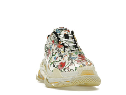 Gucci x Balenciaga The Hacker Project Triple S  Flora Print